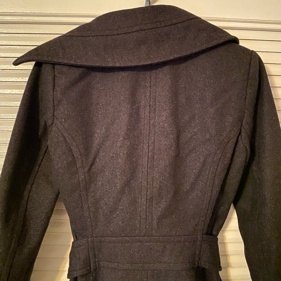 ZARA BASIC wool blend short coat - Picture 7 of 8